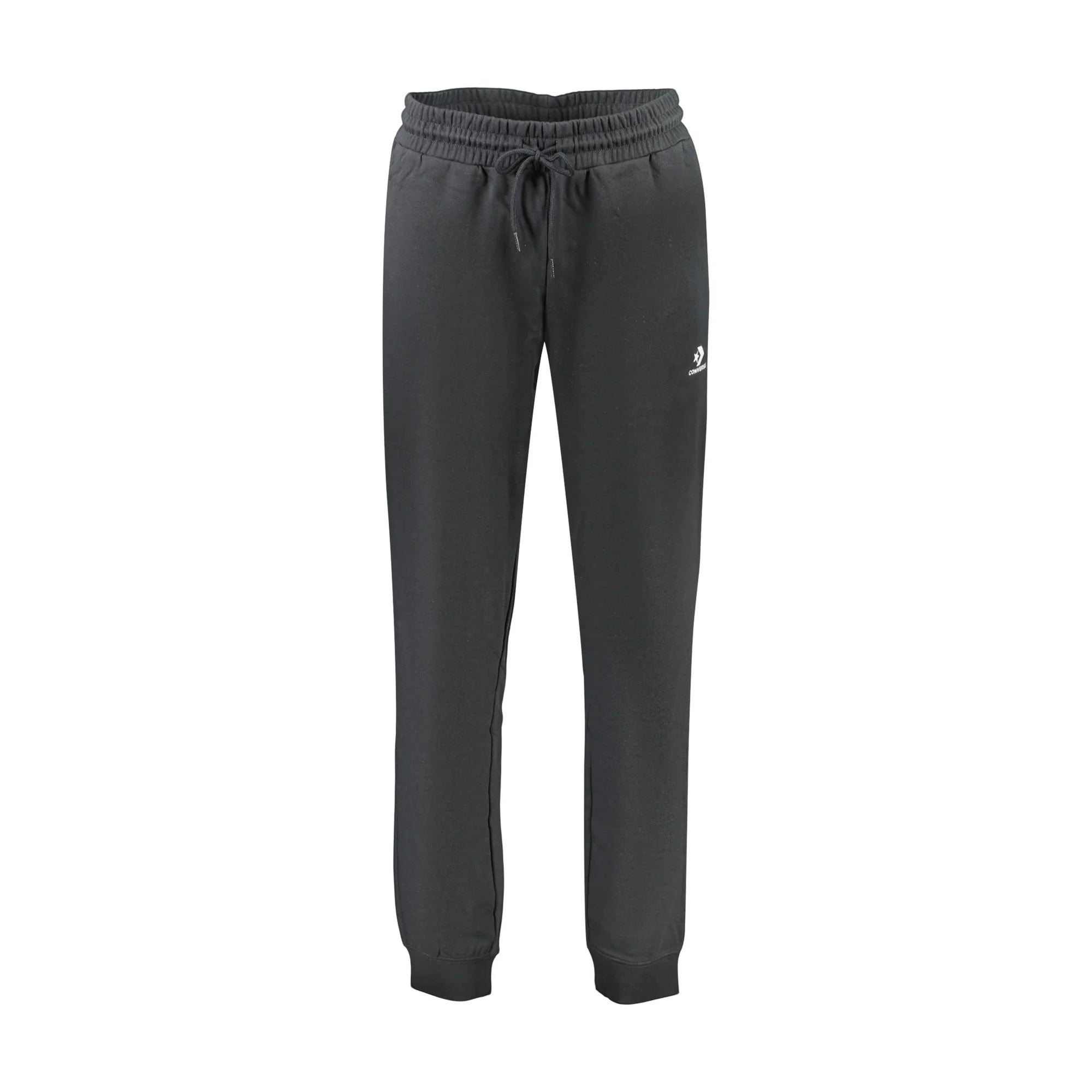 CONVERSE PANTALONE TUTA LUNGO UOMO NERO